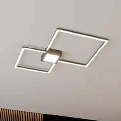 Lindby Loftlamper > Duetto LED-loftlampe, antracit 28 W
