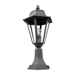 Lindby Terrassebelysning|Sokkellamper > Edana sokkellampe, 52 cm, antracit, E27, IP44