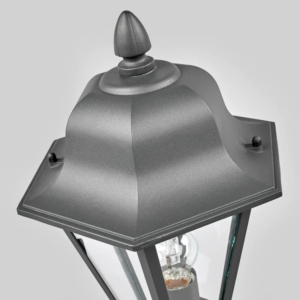 Lindby Terrassebelysning|Sokkellamper > Edana sokkellampe, 52 cm, antracit, E27, IP44