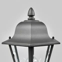 Lindby Terrassebelysning|Sokkellamper > Edana sokkellampe, 52 cm, antracit, E27, IP44