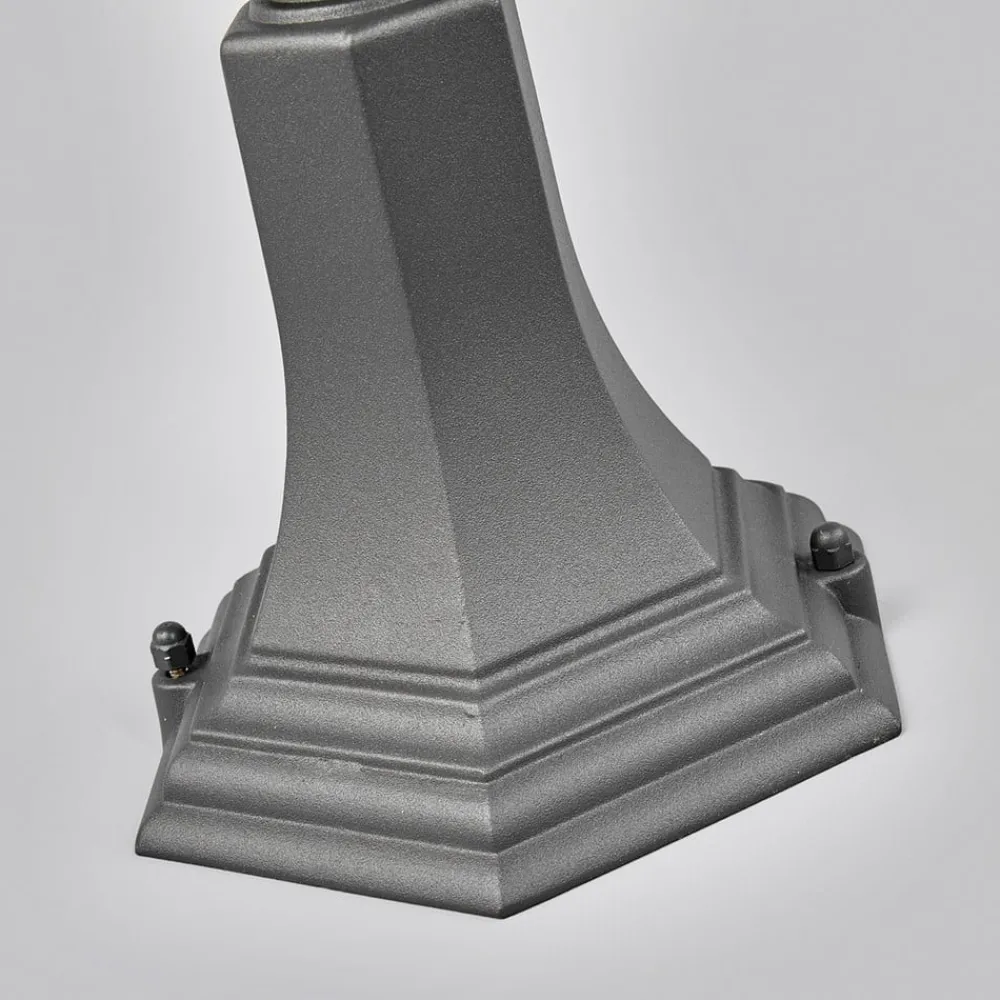 Lindby Terrassebelysning|Sokkellamper > Edana sokkellampe, 52 cm, antracit, E27, IP44