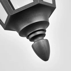 Lindby Udendørs Pendellamper > Edana udendørs hængelampe, 40 cm, antracit, E27, IP44