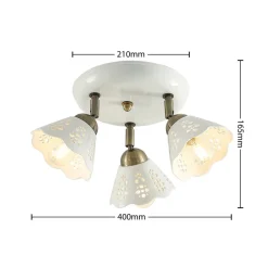 Lindby Gang|Loftlamper > Efgenia loftspot, 3 lyskilder