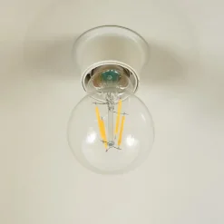 Lindby Loftlamper|Loftlamper > Elover loftlampe, lysegrøn, Ø 45 cm, jern