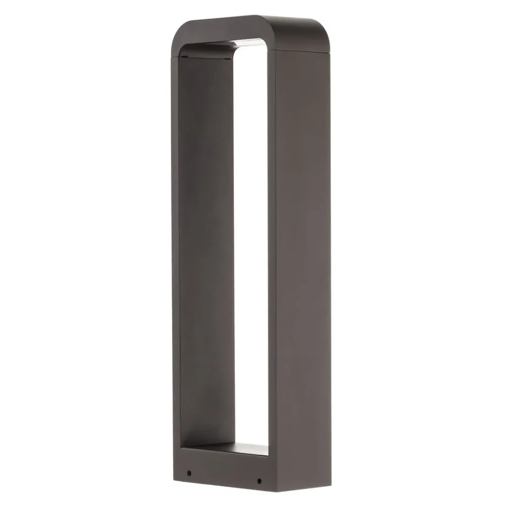 Lindby Terrassebelysning|Gadebelysning > Emima LED-gadelampe, 60 cm, antracit, aluminium