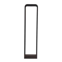 Gadebelysning ^ Lindby Emima LED-gadelampe lavet af aluminium 100 cm