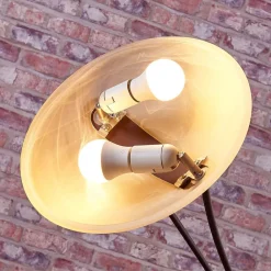 Gulvlamper ^ Lindby Felicia uplight med læselampe, rust