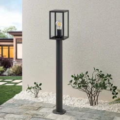 Lindby Terrassebelysning > Filimon vejlampe, 80 cm, antracit, IP44, E27