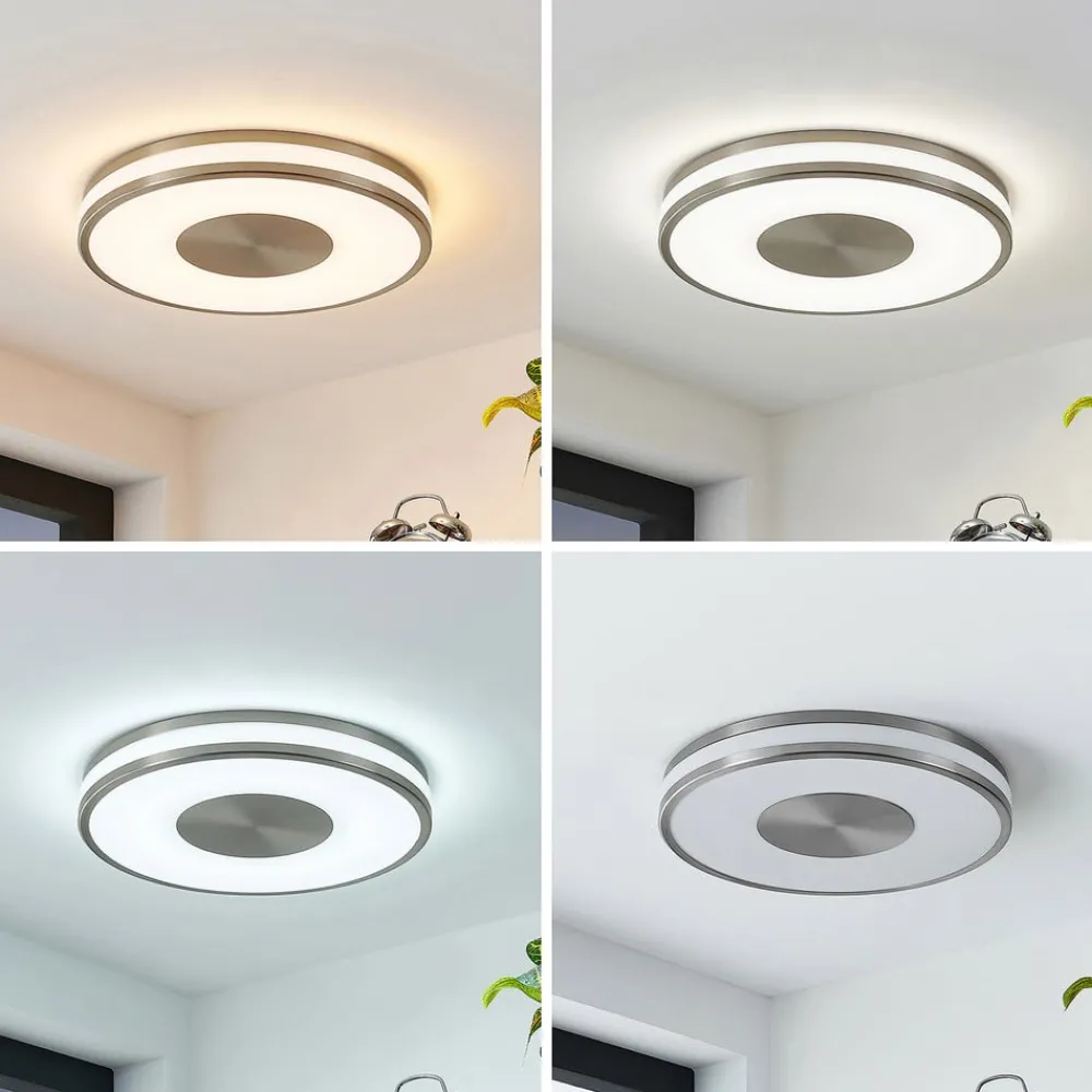 Loftlamper|Loftlamper ^ Lindby Fjella LED-loftlampe RGB-CCT-farveskifter