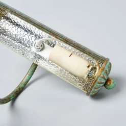 Lindby Gang|Pendellamper > gallerilampe Beno, 25 cm, metal, E14 grøn spænding