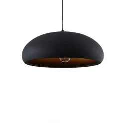 Lindby Gang|Pendellamper > Gerwina pendellampe, sort/guld, metal, 40 cm, E27