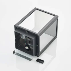 Terrassebelysning|Sokkellamper ^ Lindby Giavanna sokkellampe, 29 cm, antracit, IP44, E27