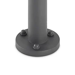 Gadebelysning ^ Lindby Giavanna vejlampe, 80 cm, antracit, IP44, E27