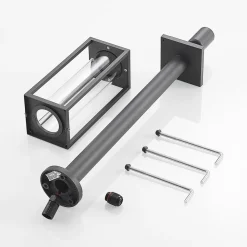 Gadebelysning ^ Lindby Giavanna vejlampe, 80 cm, antracit, IP44, E27