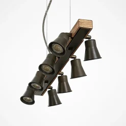 Pendellamper ^ Lindby Grandesa hængelampe med 8 spots