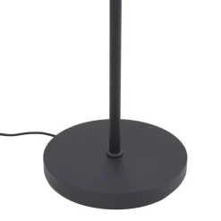 Gulvlamper|Gulvlamper ^ Lindby gulvlampe Aliette, sort/grå, glas, læselampe