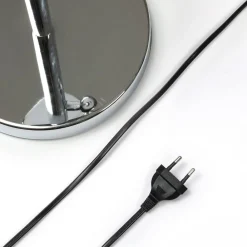 Lindby Gang|Gulvlamper > gulvlampe Benjiro, hvid, tekstil, læselampe, 150 cm