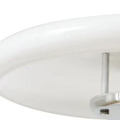 Pendellamper|Gulvlamper ^ Lindby gulvlampe Branford, retro, hvid/grøn, opalglas/marmor
