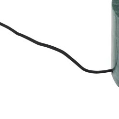 Pendellamper|Gulvlamper ^ Lindby gulvlampe Branford, retro, hvid/grøn, opalglas/marmor