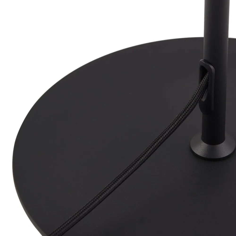 Lindby Gulvlamper|Gulvlamper > gulvlampe Edion, sort, metal