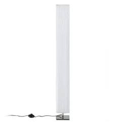Lindby Gang|Pendellamper > gulvlampe Janno, hvid, tekstil, metal, 120 cm, E27