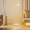 Lindby Arbejdsrum/Kontor|Gulvlamper > gulvlampe Jyla, hvid, 4000K, GX53, jern
