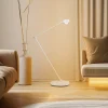 Lindby Arbejdsrum/Kontor|Gulvlamper > gulvlampe Jyla, hvid, linse, 4200K, GX53, jern