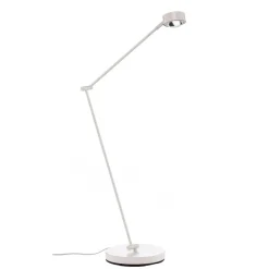 Lindby Arbejdsrum/Kontor|Gulvlamper > gulvlampe Jyla, hvid, linse, 4200K, GX53, jern
