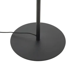 Lindby Gulvlamper|Gulvlamper > Gulvlampe Lelia, røggrå, glas, metal, 150 cm