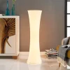 Lindby Pendellamper|Gulvlamper > gulvlampe Liana, højde 123 cm, hvid, tekstil