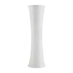 Lindby Pendellamper|Gulvlamper > gulvlampe Liana, højde 123 cm, hvid, tekstil