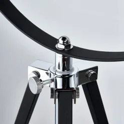 Gulvlamper|Gulvlamper ^ Lindby gulvlampe Mineva. sort/guld, metal, højde 180 cm