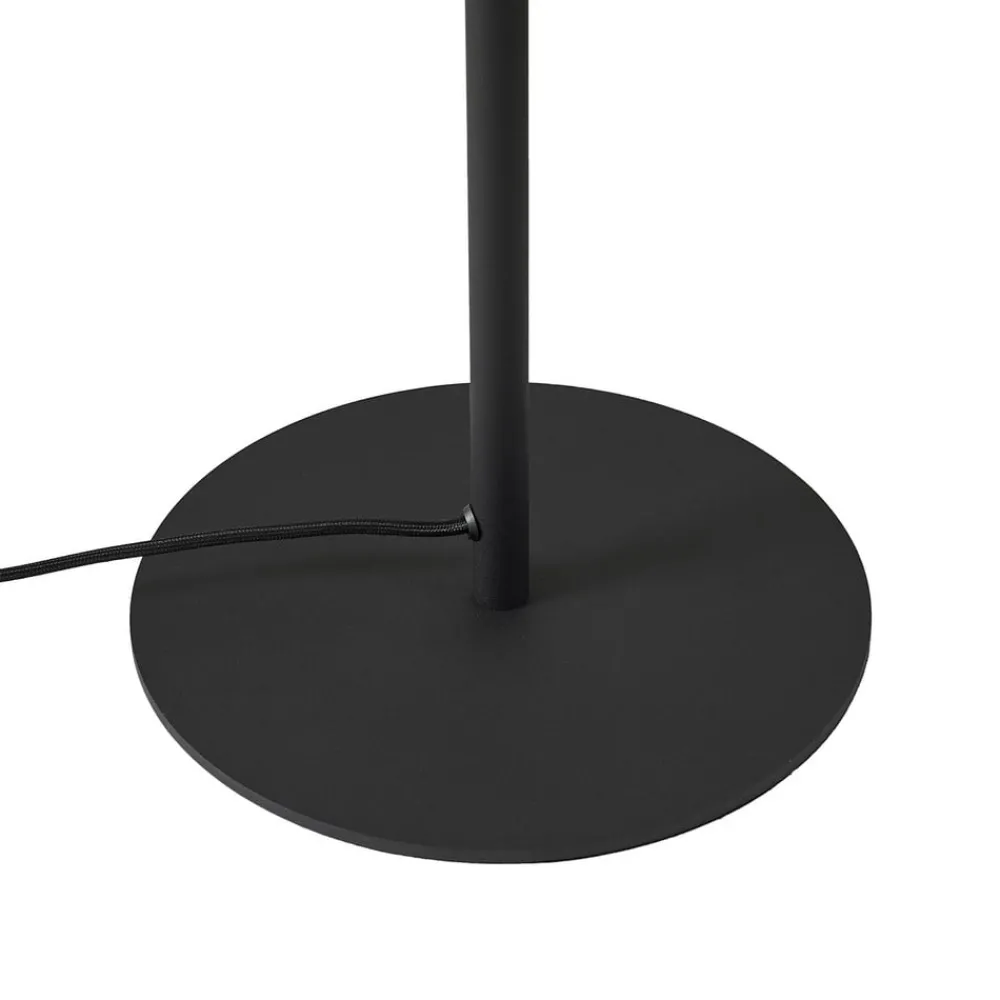 Pendellamper|Gulvlamper ^ Lindby gulvlampe Orbelia, sort, 5 lyskilder, glas