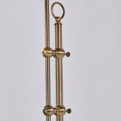 Lindby Gang|Gulvlamper > gulvlampe Otis, antik messing, glas, 170 cm, E27
