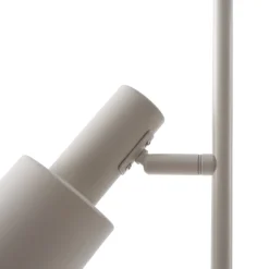 Lindby Arbejdsrum/Kontor|Gulvlamper > gulvlampe Ovelia, beige, metal, E27