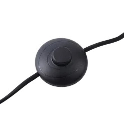 Lindby Arbejdsrum/Kontor|Gulvlamper > gulvlampe Ovelia, grøn/sort, metal, E27