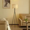 Gulvlamper|Gulvlamper ^ Lindby gulvlampe Soula, Ø 40 cm, beige, plast, E27