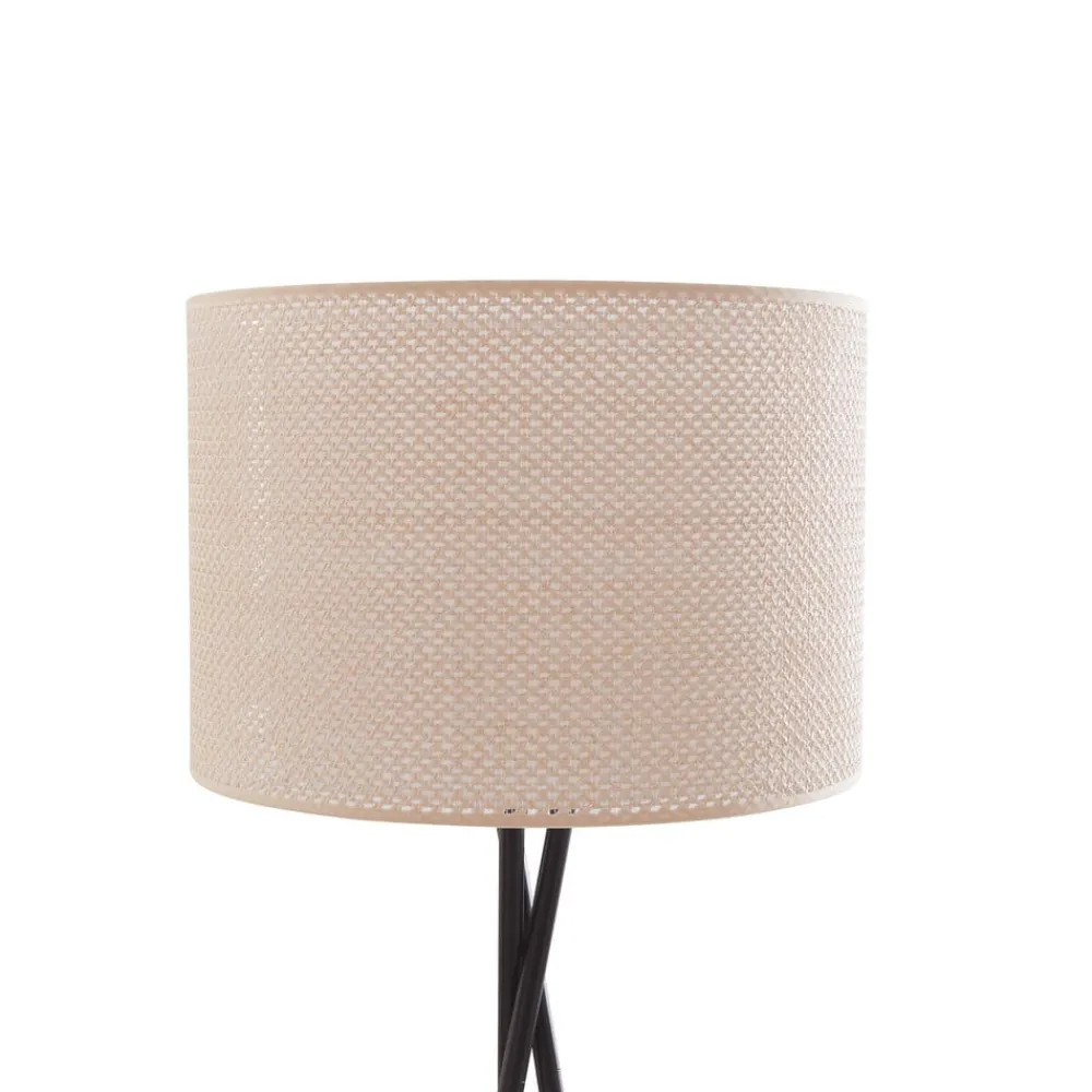 Gulvlamper|Gulvlamper ^ Lindby gulvlampe Soula, Ø 40 cm, beige, plast, E27
