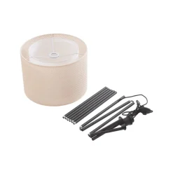 Gulvlamper|Gulvlamper ^ Lindby gulvlampe Soula, Ø 40 cm, beige, plast, E27