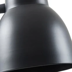 Gang|Gulvlamper ^ Lindby gulvlampe Tebbi, sort, metal, højde 150 cm