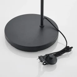 Lindby Pendellamper|Gulvlamper > gulvlampe Trebale, sort, træ, 154 cm, E27