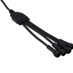 Lindby Udendørs Spot > Heath LED-lampe med jordspyd, 4 stk, sort