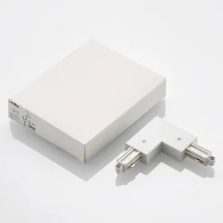Lindby Skinnesystem > -hjørnestik Linaro, hvid, 1-faset system