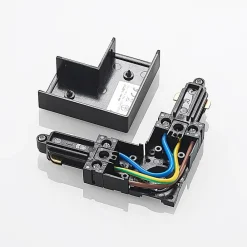 Lindby Skinnesystem > -hjørnestik Linaro, sort, 1-faset system
