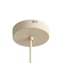 Lindby Pendellamper|Pendellamper > Hængelampe Anuva, Ø 45 cm, beige, papir, E27