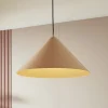 Lindby Pendellamper|Pendellamper > hængelampe Clarine, beige, Ø 50 cm, metal
