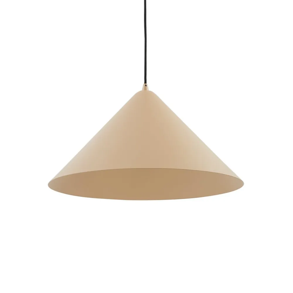 Lindby Pendellamper|Pendellamper > hængelampe Clarine, beige, Ø 50 cm, metal