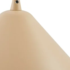 Lindby Pendellamper|Pendellamper > hængelampe Clarine, beige, Ø 50 cm, metal