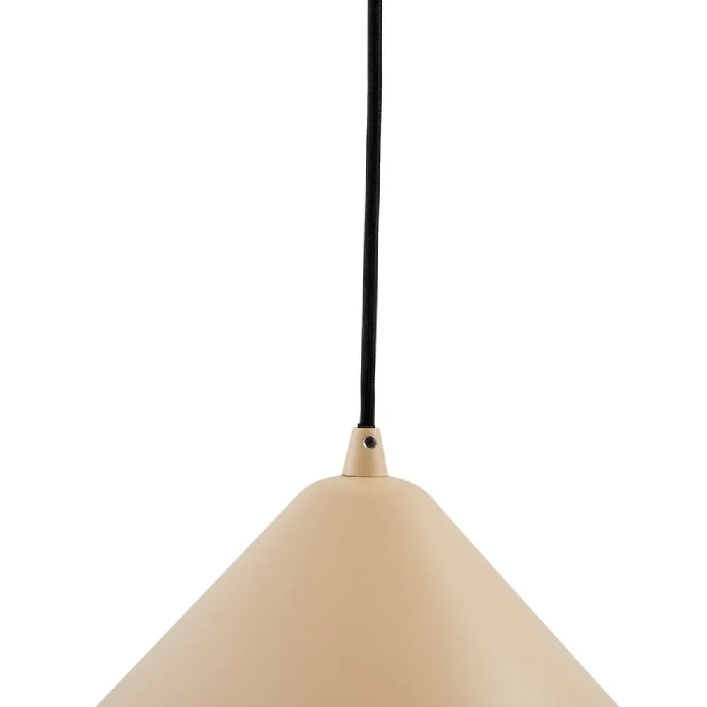Lindby Pendellamper|Pendellamper > hængelampe Clarine, beige, Ø 50 cm, metal