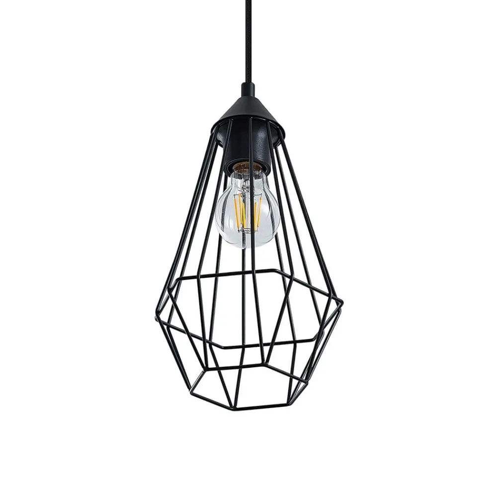 Lindby Pendellamper > hængelampe Eldarion, 90 cm, 3 lyskilder, træ, E27